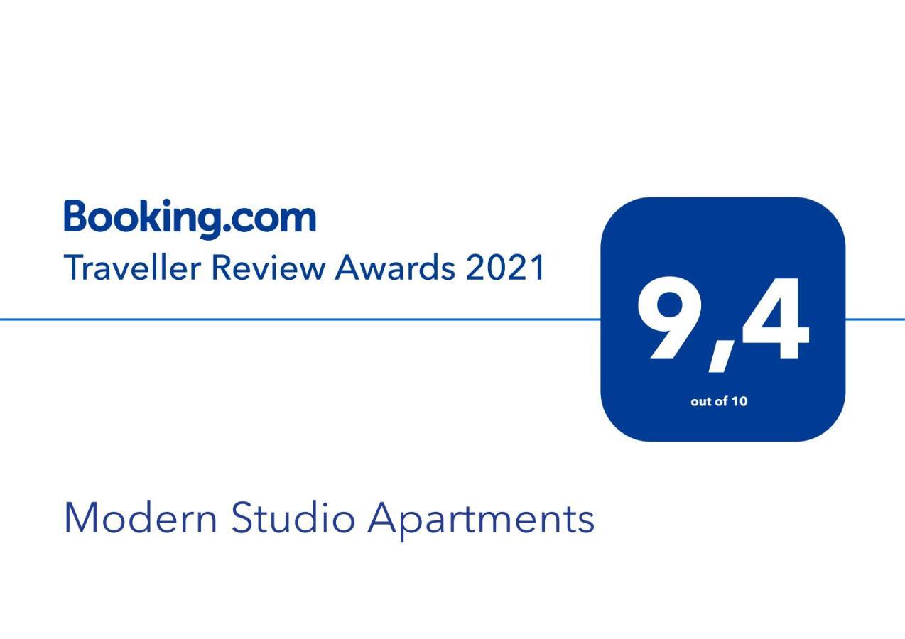 Modern Studio Apartments Kiev Bagian luar foto
